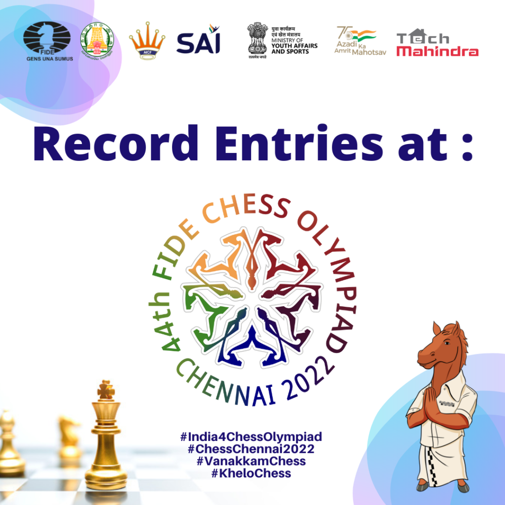 World Record in Number of Countries Participating for the World Chess