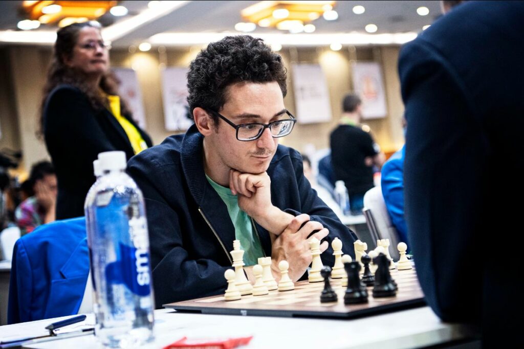 Caruana, Gukesh Defeat World Numbers 1 and 2 To Take Early Lead