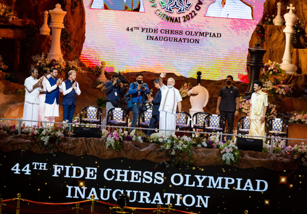 The venue tour of the 44th FIDE Chess Olympiad 2022