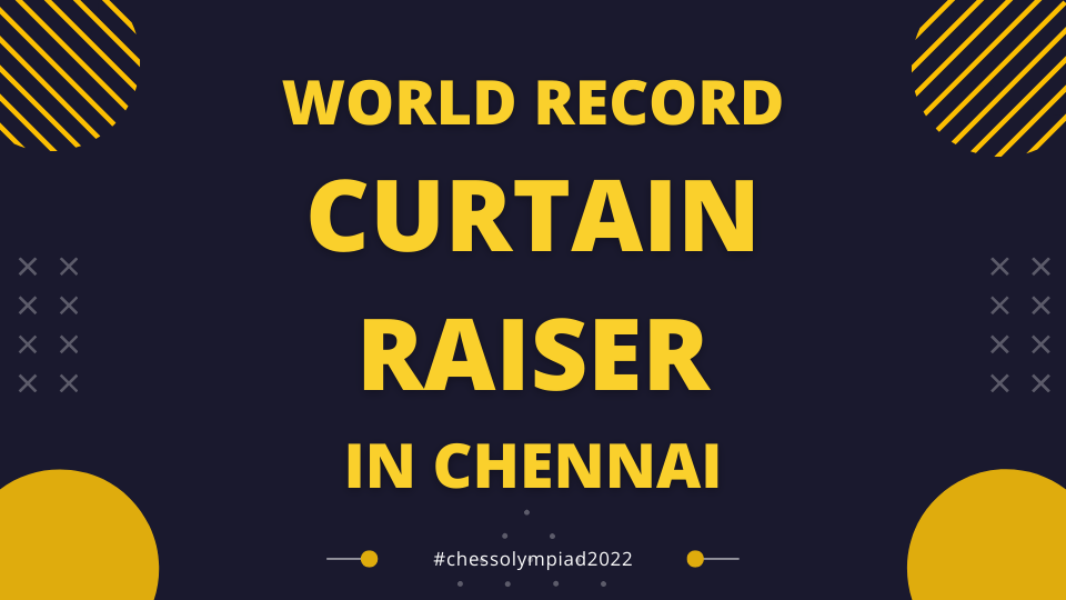 World record of maximum live games in Open Rapid Chess Tournament created  in Chennai