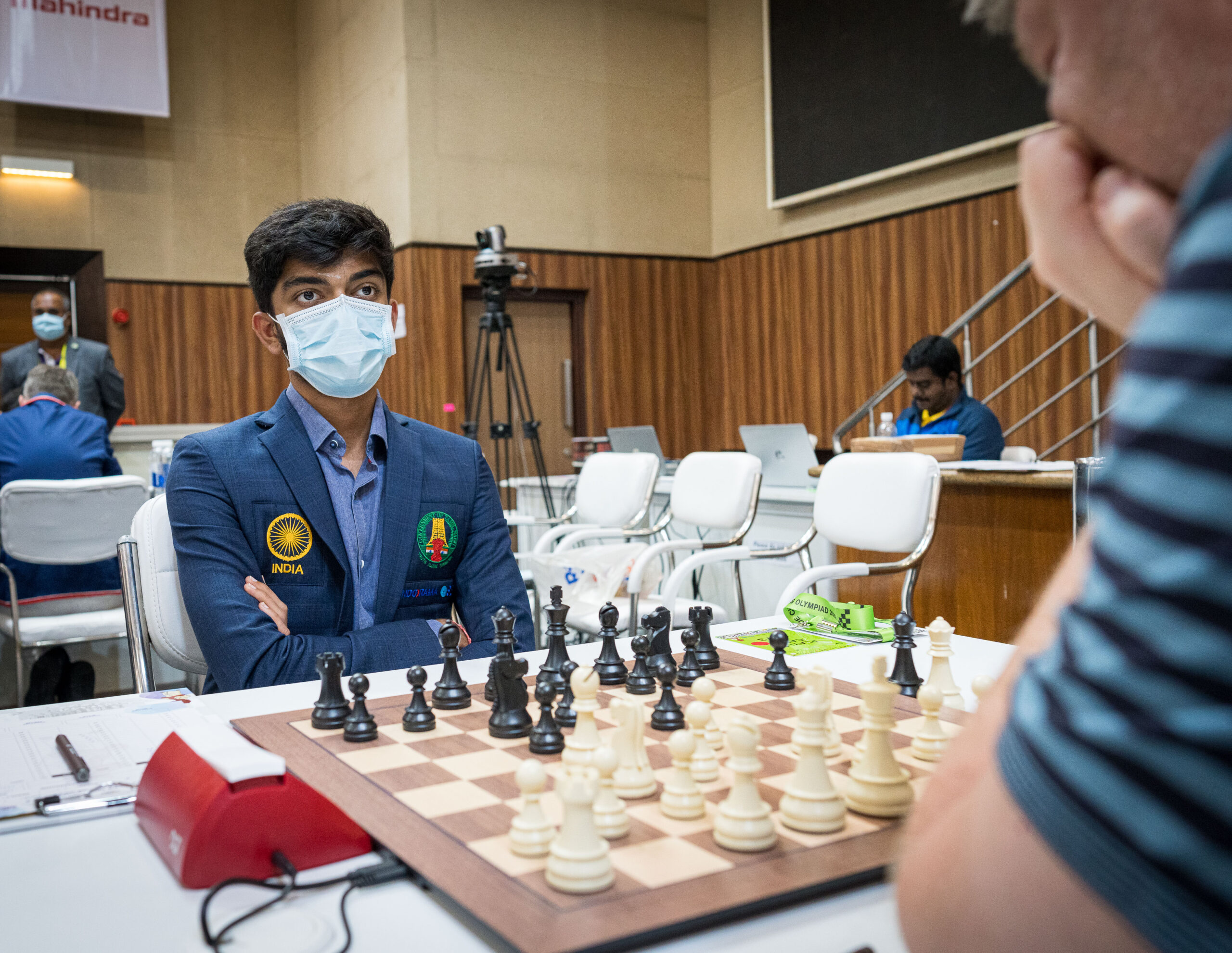 44th Chess Olympiad: Gukesh D scores his fifth win to cross 2715 mark