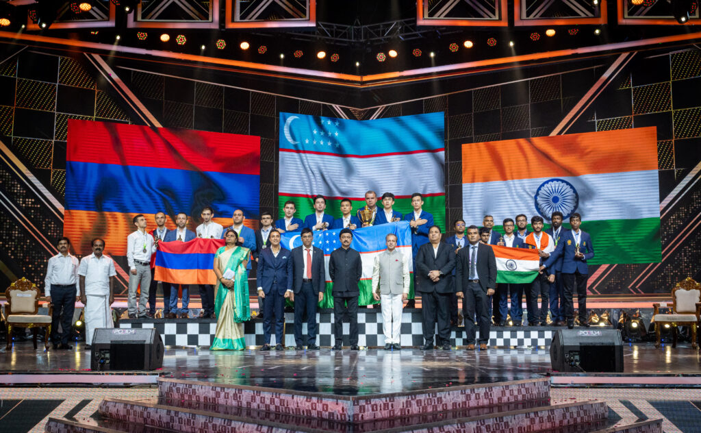 44th Chess Olympiad Medal Tally: Full Team Rankings and Standings of FIDE  2022 Event in Chennai